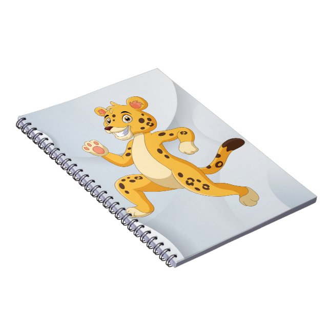 Caderno Espiral Bebê notebook - gato grande (Lado Direito)