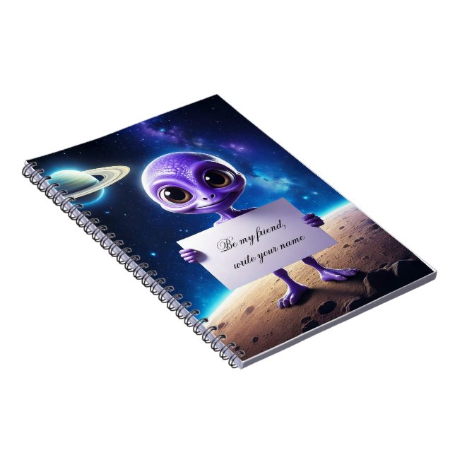 Caderno Espiral Bebê notebook - seja meu amigo (Lado Direito)