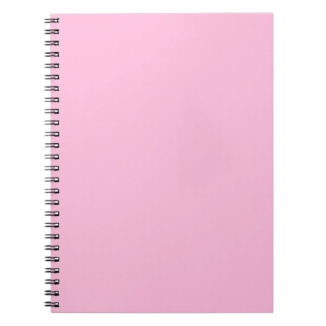 Caderno Espiral Bebê rosa (Frente)