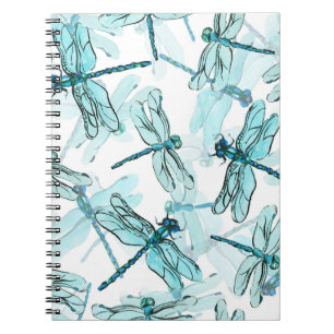 Caderno Espiral Bebidas Elegantes: Maravilha de Aquarela