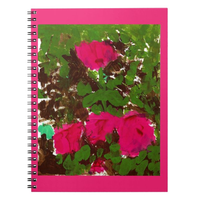 Caderno Espiral Bed of Roses Classic Notebook (Frente)