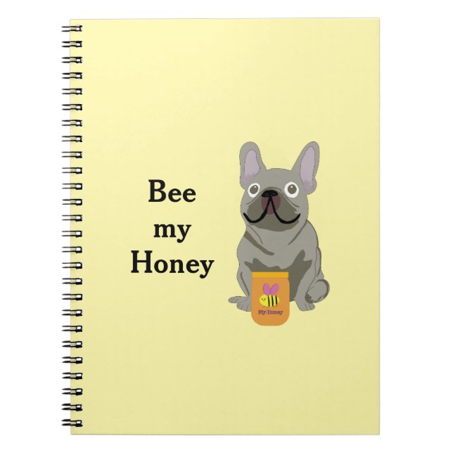 Caderno Espiral Bee my honey (Frente)