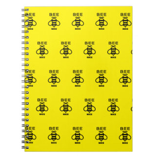 Caderno Espiral Bee Nice with Minimal Design