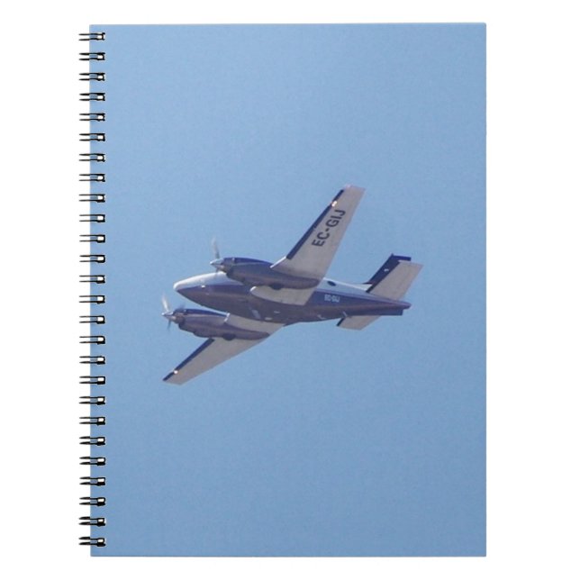 Caderno Espiral Beech B90 King Air (Frente)