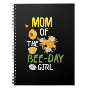 Caderno Espiral Beekeeper Art Mãe Da Bee Day Girl 2