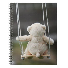 Caderno Espiral Beer op Schommel in beweging.