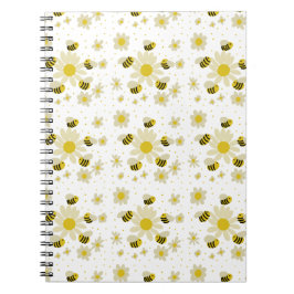 Caderno Espiral Bees Notebook