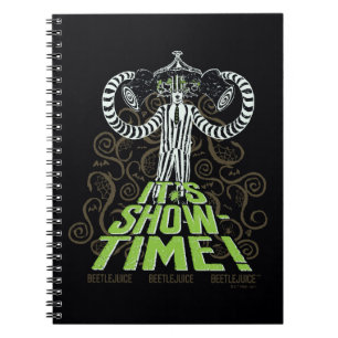 Caderno Espiral Beetlejuice It's Show Time!