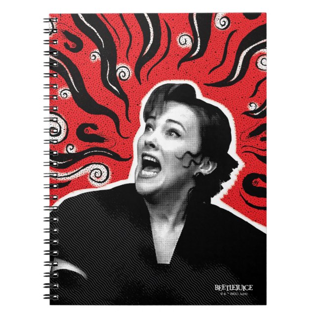 Caderno Espiral Beetlesumo | Delia Deetz (Frente)