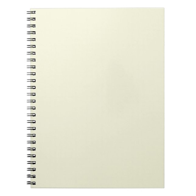 Caderno Espiral Bege (Frente)