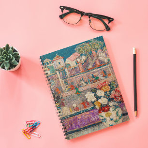 Caderno Espiral Begonias Henry Ouro Dearth