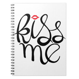 Caderno Espiral Beija-Me