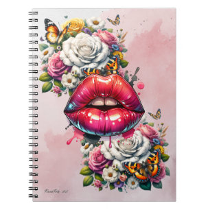 Caderno Espiral Beije-Me Suavemente
