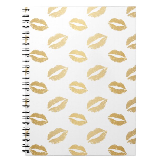 Caderno Espiral Beijos Brilhantes (Frente)