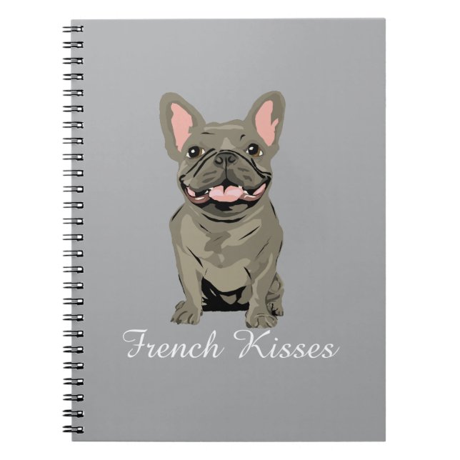 Caderno Espiral Beijos Franceses (Frente)