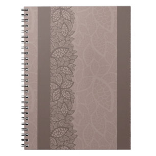 Caderno Espiral Beira e fundo do teste padrão da folha