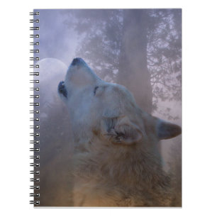 Caderno Espiral Bela Bela Bola de Lobo e Lua