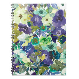 Caderno Espiral Bela Bloco de Notas Floral