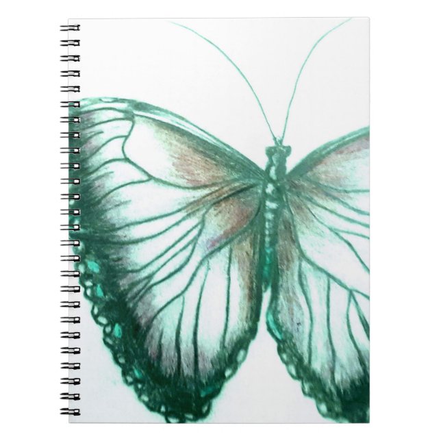 Caderno Espiral Bela borboleta (Frente)