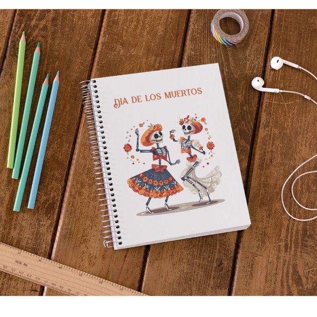 Caderno Espiral Bela dança Espírito, personalizada (Criador carregado)