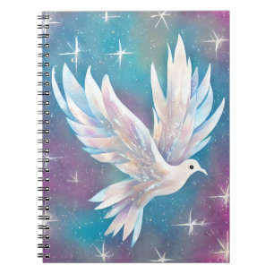 Caderno Espiral Bela Doença Branca de Paz