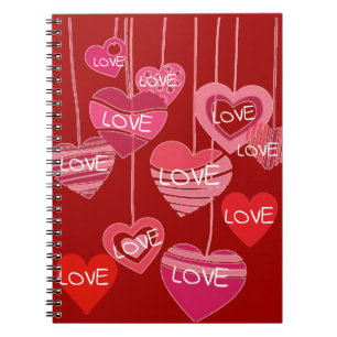 Caderno Espiral Bela exposição de notebooks