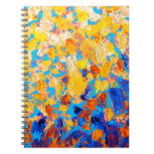 Caderno Espiral Bela imagem pictórica dab etups dke