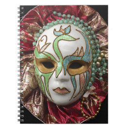 Caderno Espiral Bela Máscara de Carnaval