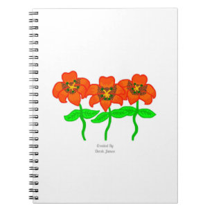 Caderno Espiral Bela Tiger Lily Spiral Foto Notebook