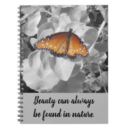 Caderno Espiral Beleza da Nature Monarch Butterfly Foto Inspire