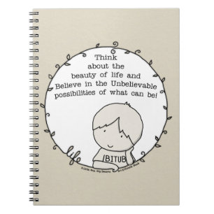 Caderno Espiral Beleza da vida