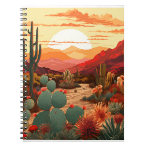 CADERNO ESPIRAL BELEZA DE DESERTO #1