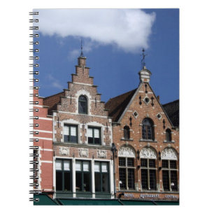 Caderno Espiral Bélgica, Bruges (também Brug ou Bruge). UNESCO 2