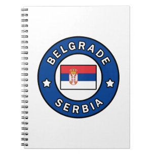 Caderno Espiral Belgrado Sérvia