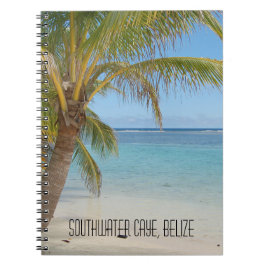 Caderno Espiral Belize Barrier Reef Caribe Tropical escape