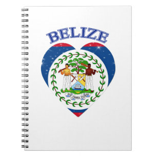 Caderno Espiral Belize Heart
