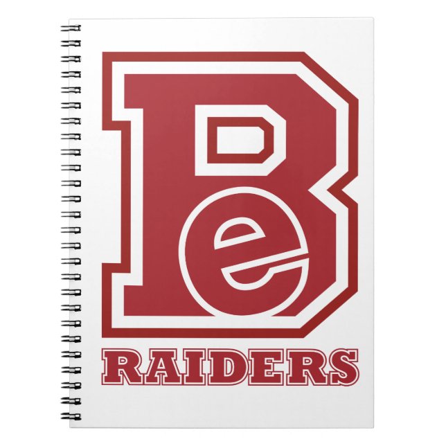 Caderno Espiral Bellefonte Raiders Be Spiral (Frente)