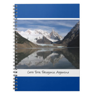 Caderno Espiral Belo Cerro Torre, Patagônia, Montanha