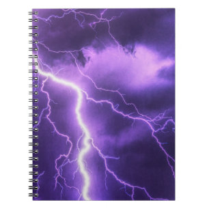 Caderno Espiral belo céu, trovão