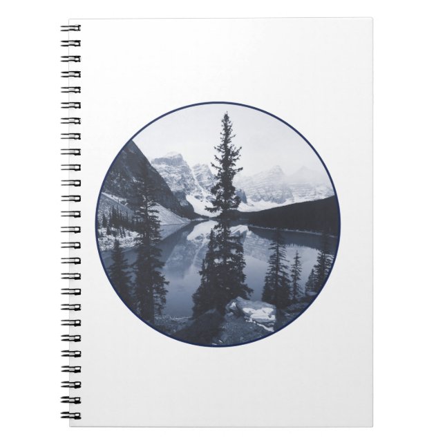 Caderno Espiral Belo Lago Moraine (Frente)