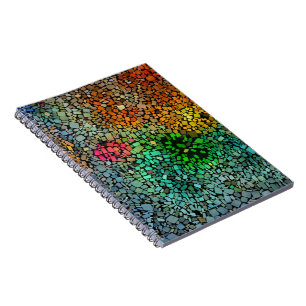 Caderno Espiral Belo mosaico