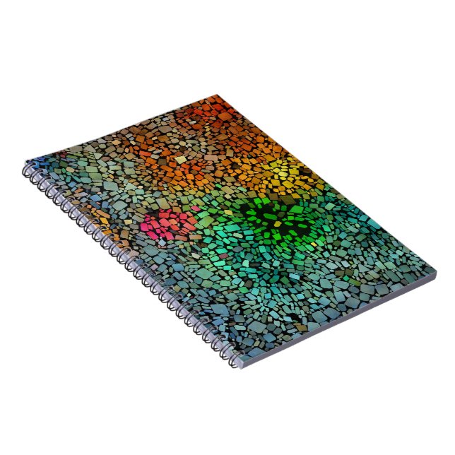 Caderno Espiral Belo mosaico (Lado Direito)
