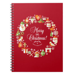 Caderno Espiral Belo Natal Feliz | Notebook