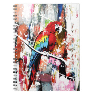 Caderno Espiral Belo papagaio