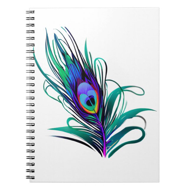 Caderno Espiral Belo Pavão (Frente)