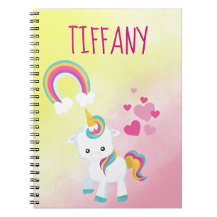 Caderno Espiral Belo Unicórnio