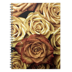 Caderno Espiral Belos Rosas