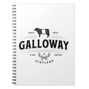 Caderno Espiral Belris de Crachá Galloway