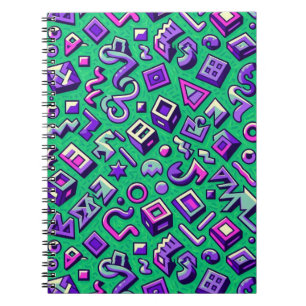 Caderno Espiral Bem-vindos aos anos 90