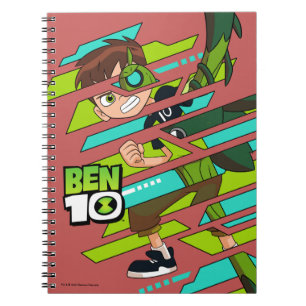 Caderno Espiral Ben 10 Transformação de DNA selvagem